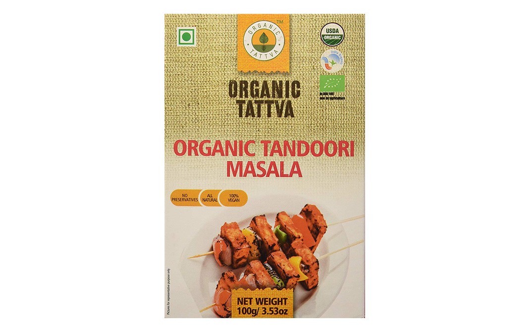 Organic Tattva Organic Tandoori Masala    Box  100 grams